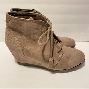 Madden Girl Wedge booties